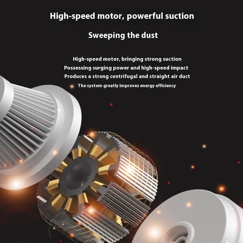 Household Wireless Vacuum Cleaner Mop Cleaning Suction Mop Integrated