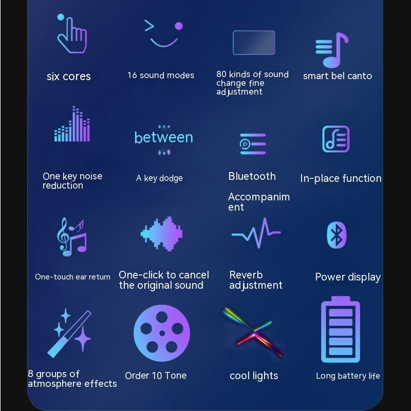 Mobile Computer Live Mini Sound Card Voice Changer Key American Tone Bmazing Slow Downer