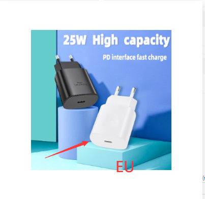 Applicable To Note10S20 American Standard European Standard 25W PD Fast Charge Charger