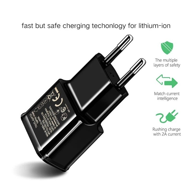 S6 Fast Charge Single USB Cellphone Charger Charging
