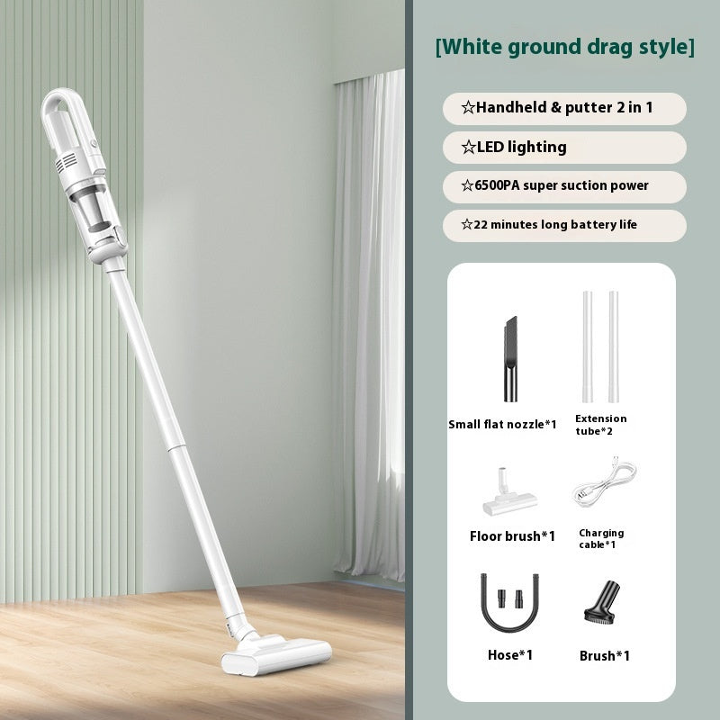Car A Suction Machine Wireless Dual-use Portable Handheld Super Power High Suction Rechargeable Vacuum Cleaner