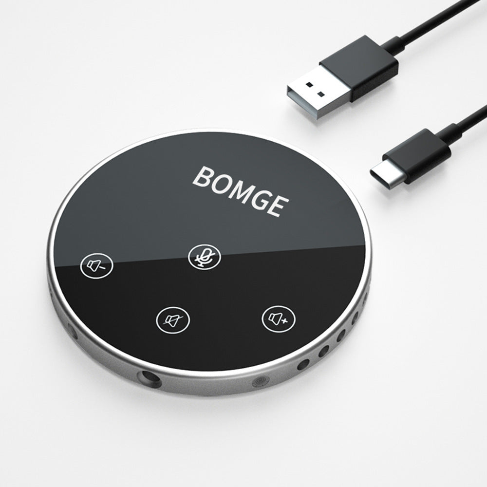 Desktop Conference Built-in Speaker Omnidirectional Condenser Microphone Suitable For PC Laptop