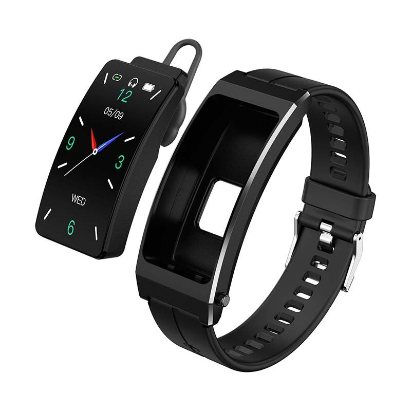 K13S Smart Bracelet Time Setting Bracelet Headset 2-in-1