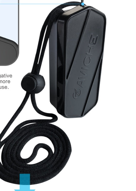 Air purifier necklace