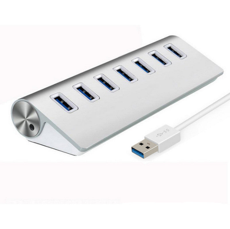 USB30 Seven-port Hub Mobile Phone Charging Aluminum Alloy Material