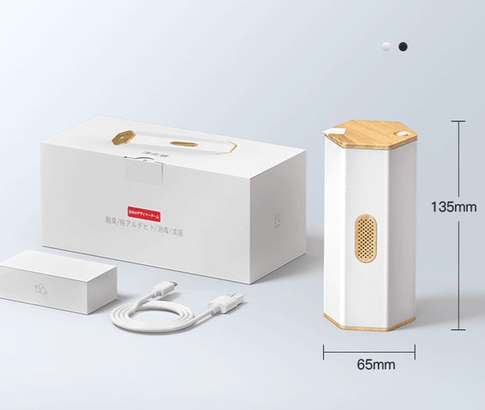 Odor removal by vehicle air purifier