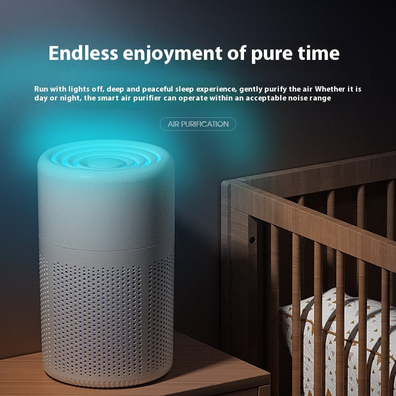 Household Indoor Methanol Odor Removal Filter Desktop Small Air Purifier