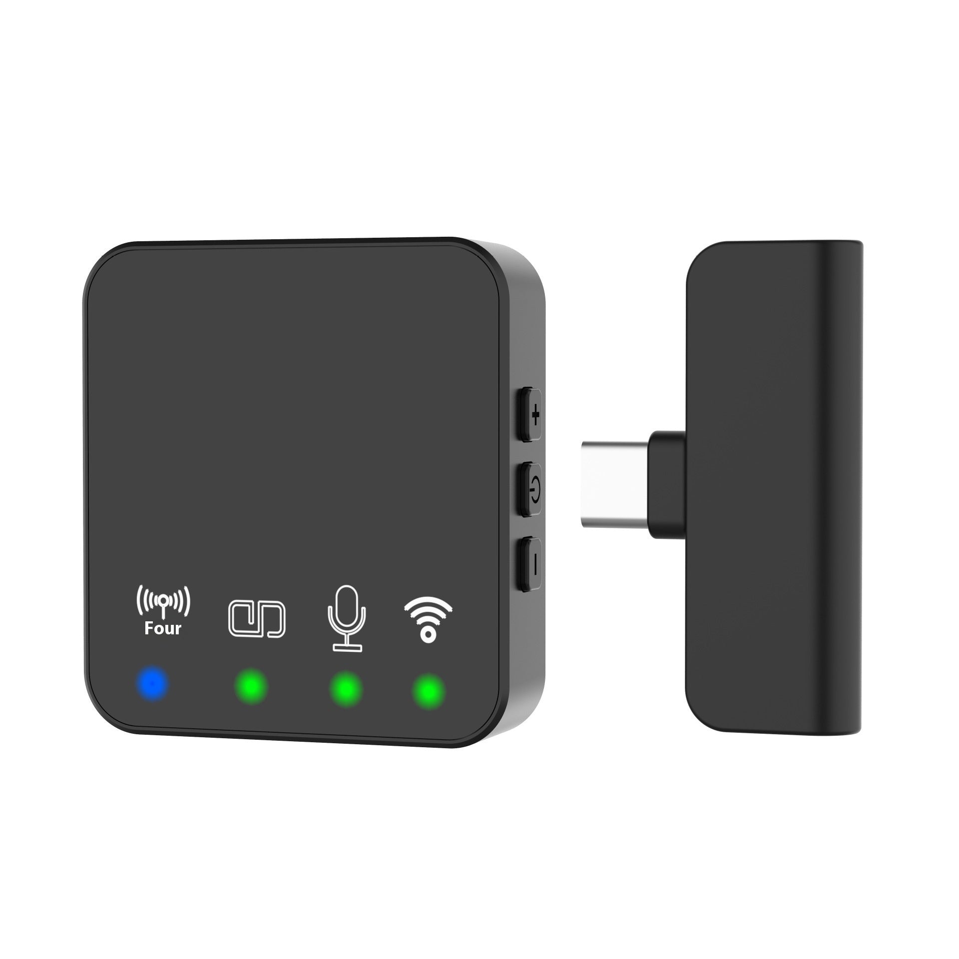 Wireless Microphone With Bluetooth Accompaniment Noise Reduction