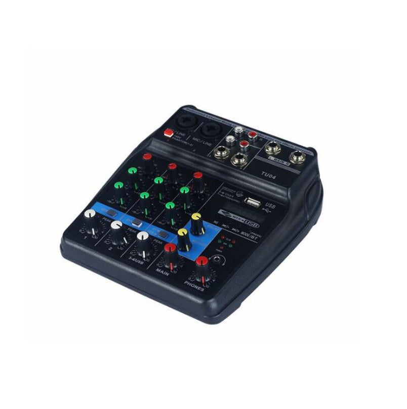 Bluetooth stage show live home small with reverb with amplifier USB professional mixer