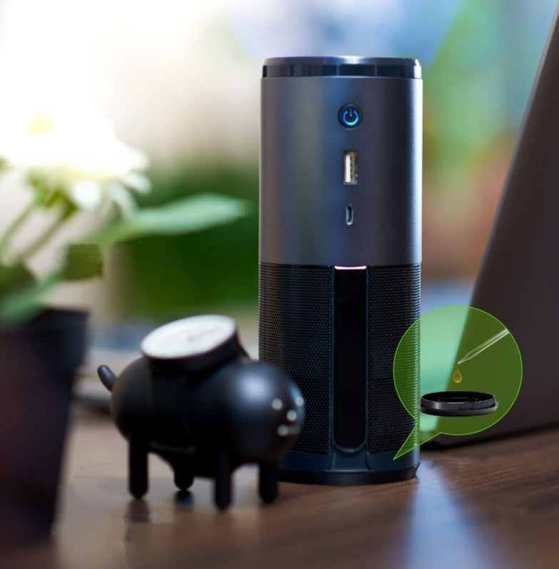 USB UV sterilizing air disinfection car air purifier