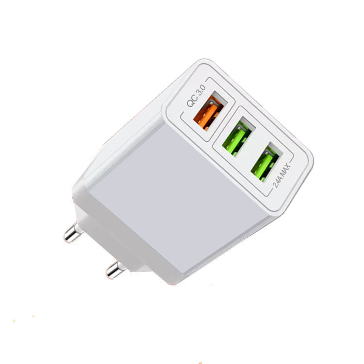 Multi-port Qualcomm Quick Charge European Standard Charger