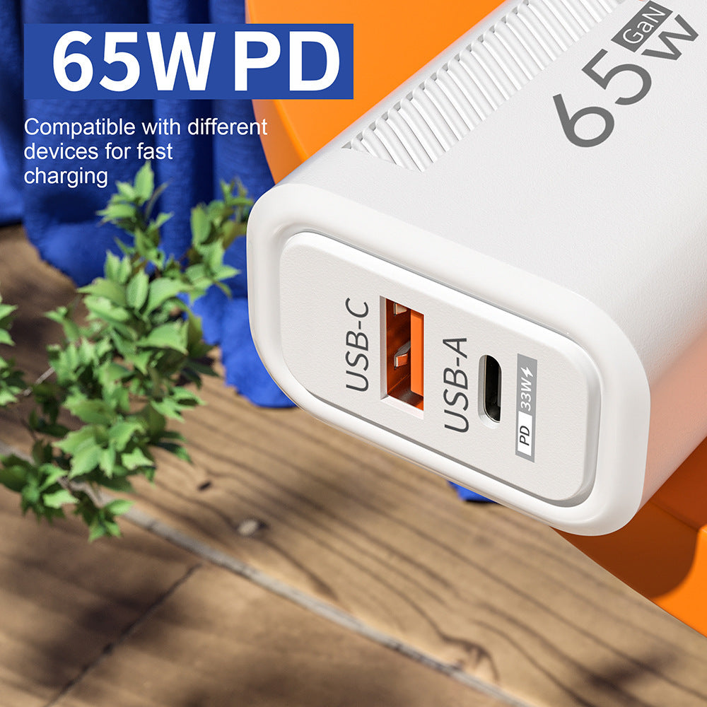 Small Twill 1usb 1pd Multi-port Charger