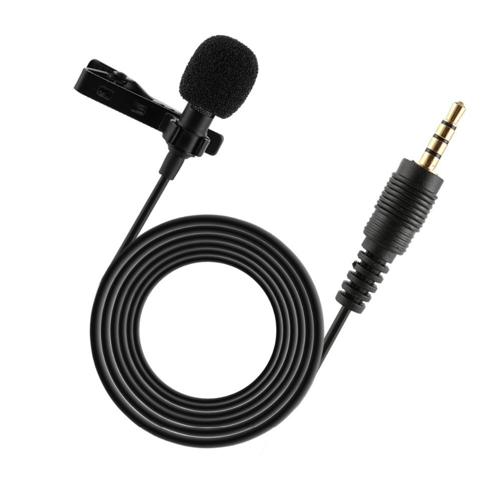 Portable Neckline Clip Microphone Set