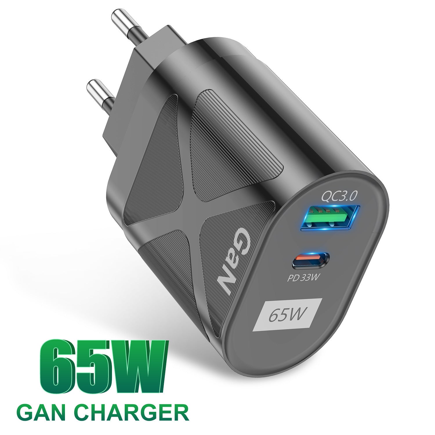 65W Gallium Nitride Charger Mobile Phone Fast Charger