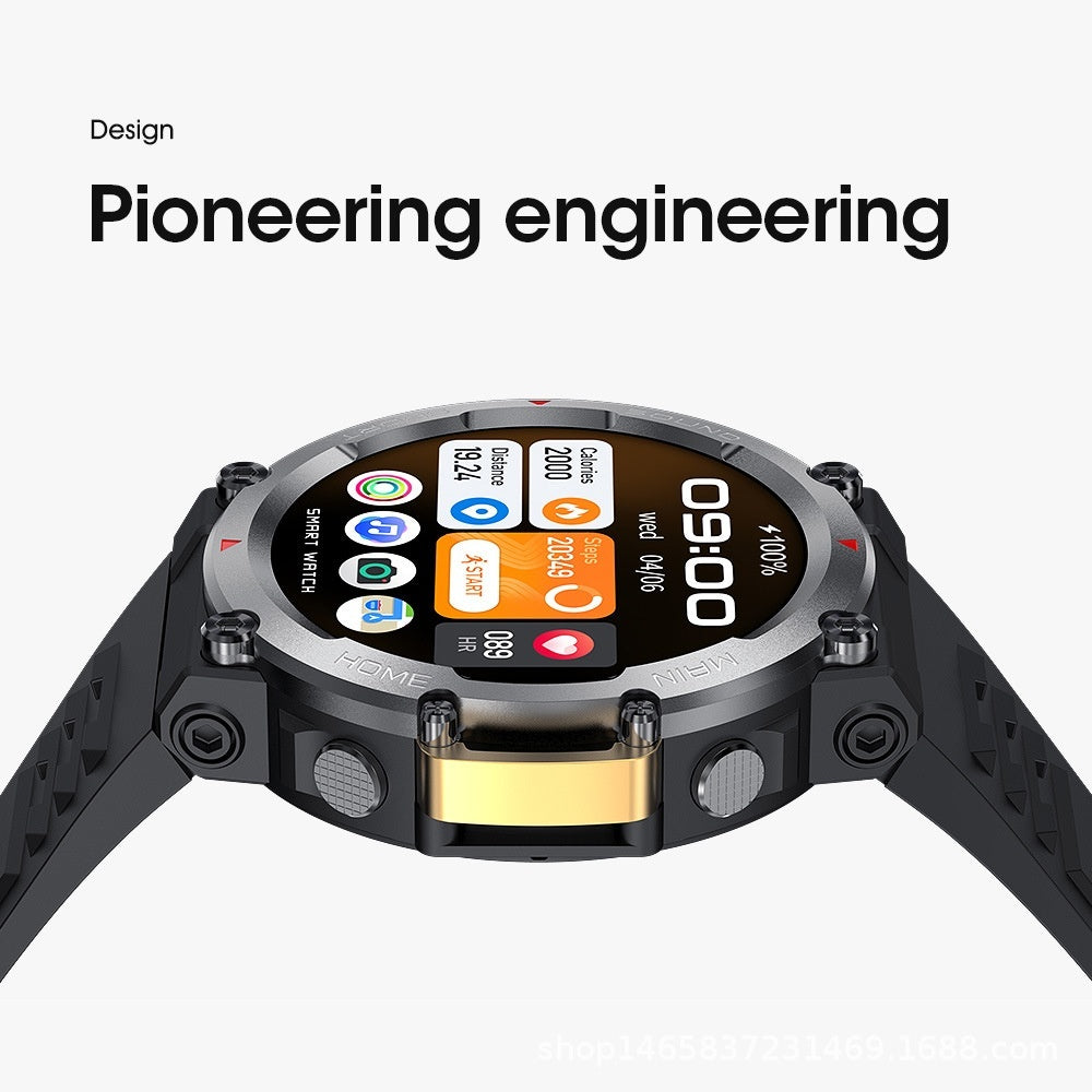 Smart Watch New Bluetooth Calling Three-proof Outdoor Sport Step Counting Waterproof Sleep Smart Watch