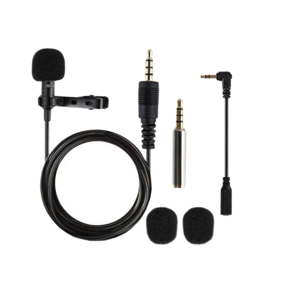 Portable Neckline Clip Microphone Set