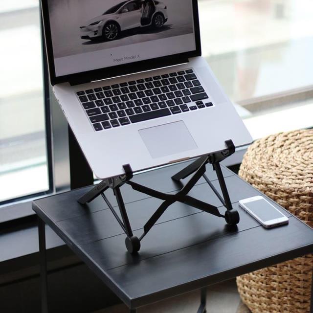 Office laptop stand NEXSTAND creative folding can lift the portable radiator to protect the cervical spine