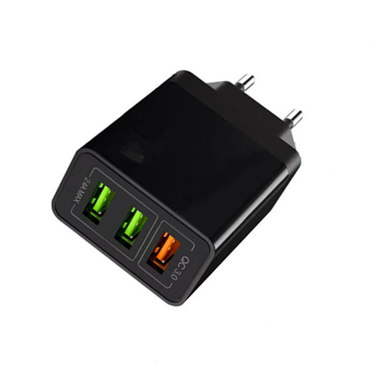 Multi-port Qualcomm Quick Charge European Standard Charger