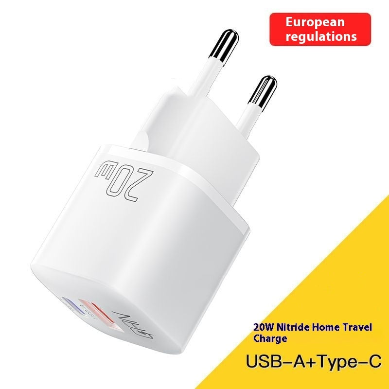 PD20W Gallium Nitride Mobile Phone Charger For Phone Fast Charge Charging