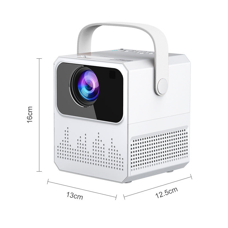 Mini Portable High-definition Projector For Home Use Vertical Projection Screen