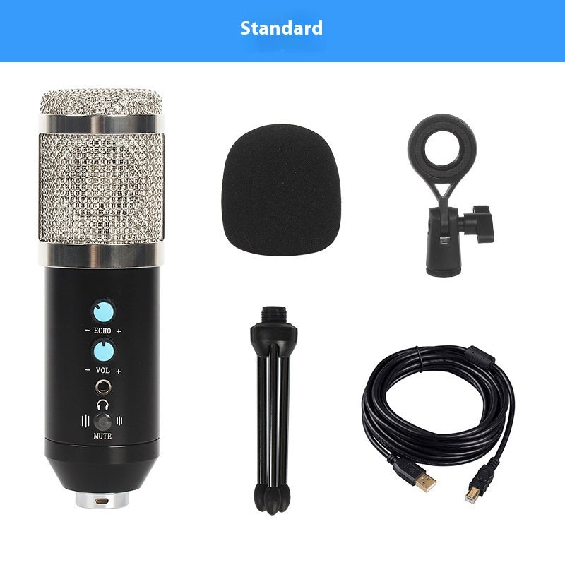 Capacitor Wired Microphone Live Recording Noise Reduction
