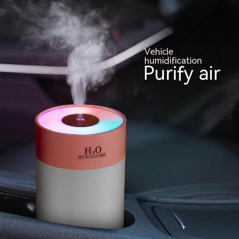 Horse Running Light Humidifier Usb Mute Colorful Cup Air Purifier