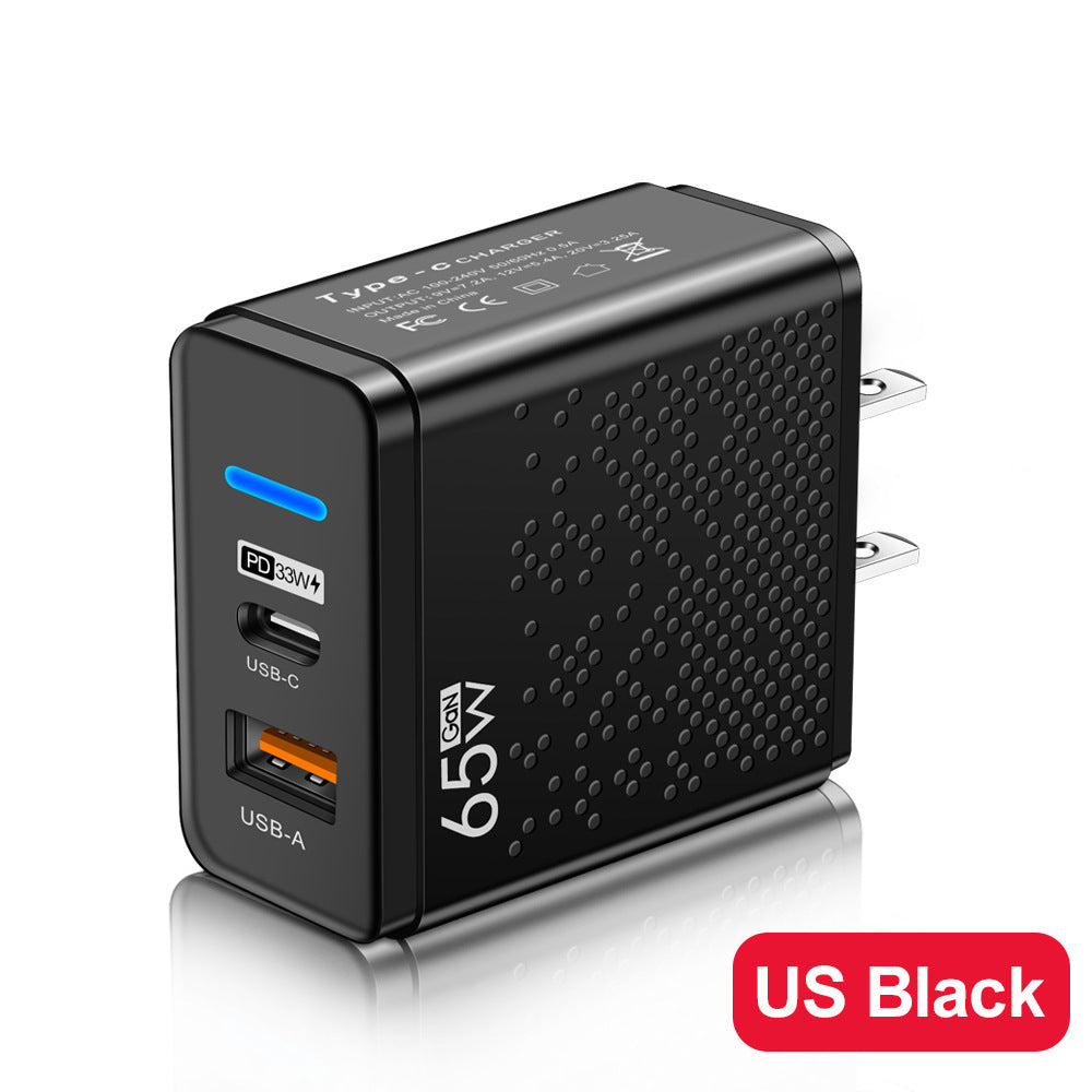 Multi-port US-European-English Travel Charging Head