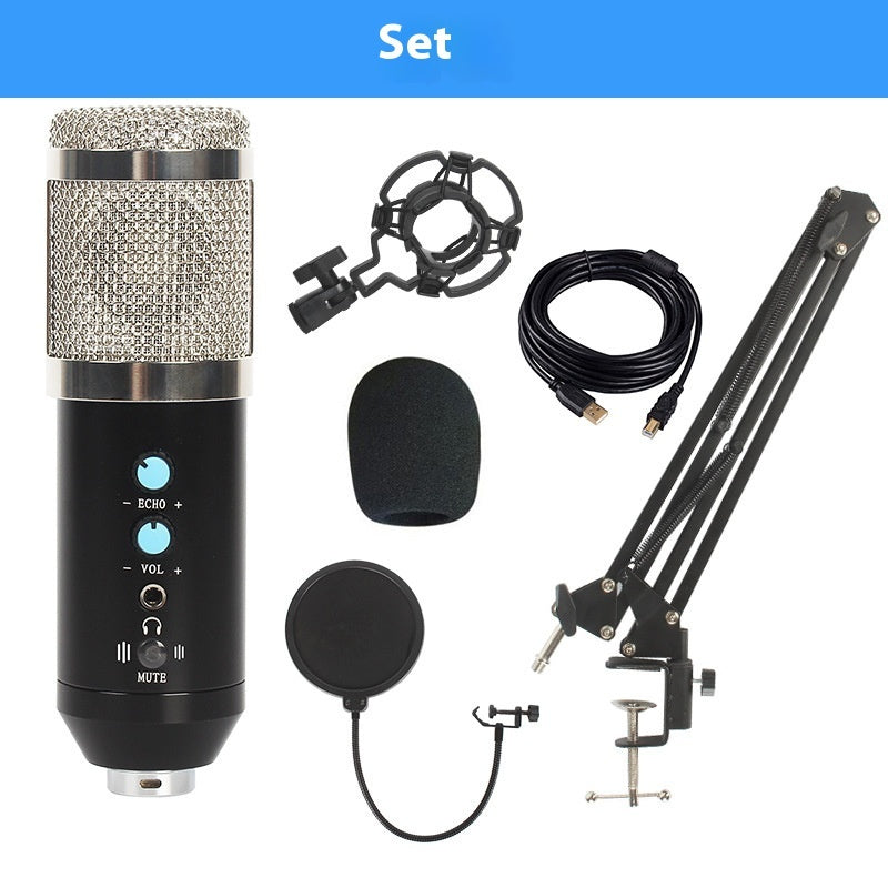 Capacitor Wired Microphone Live Recording Noise Reduction
