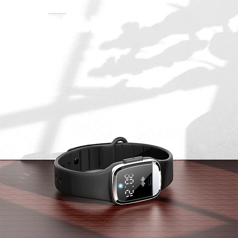 Temperature Monitoring Mosquito Repellent Bracelet For Children