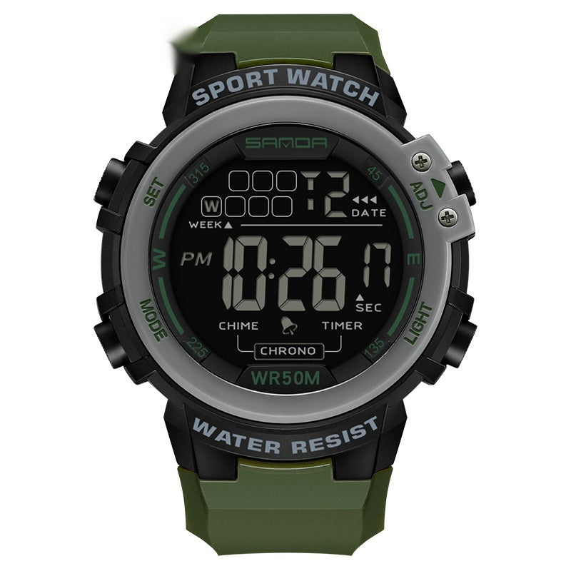 Multifunctional Youth Fashion Trend Luminous Men's Watch