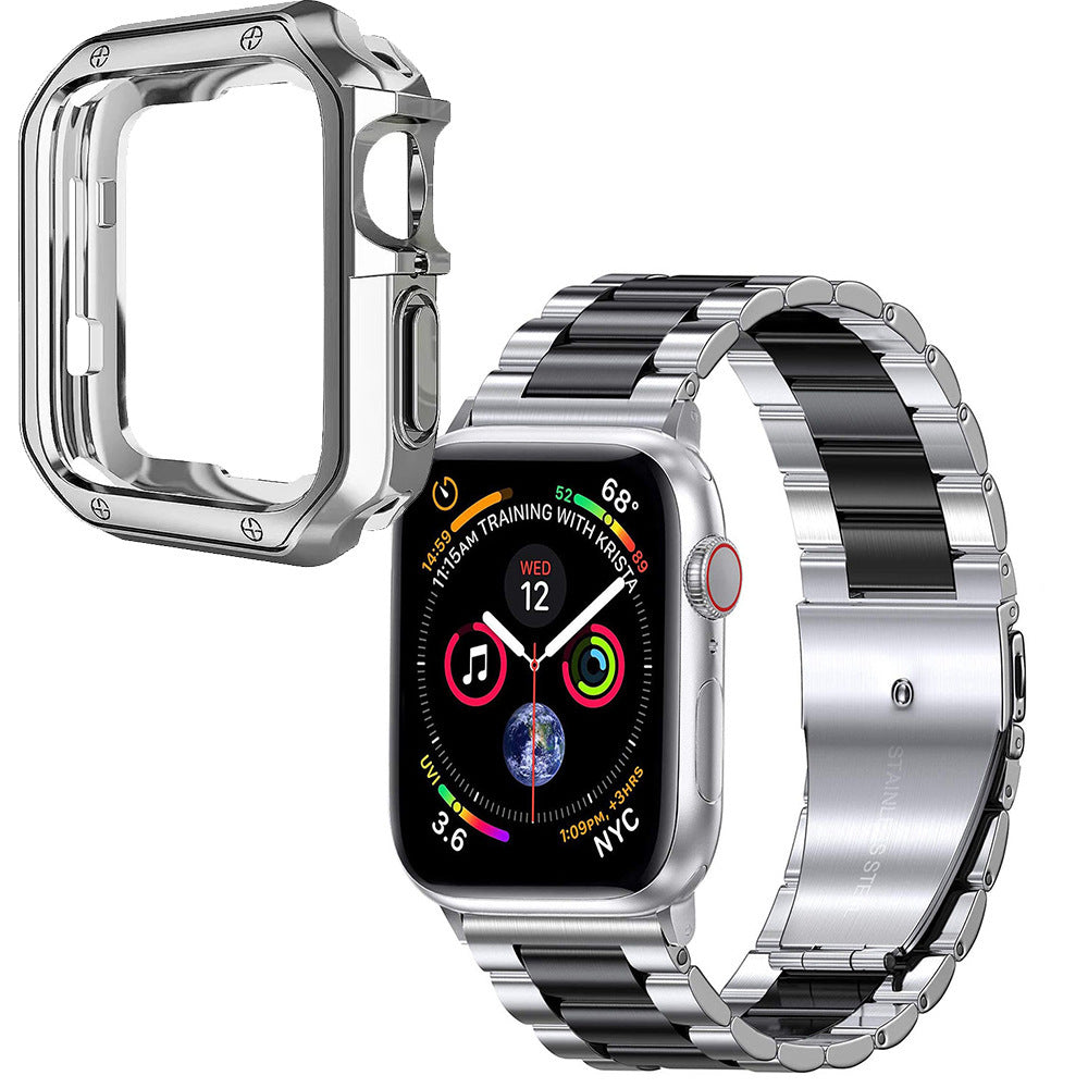 Stainless Steel Strap TPU Protective Frame