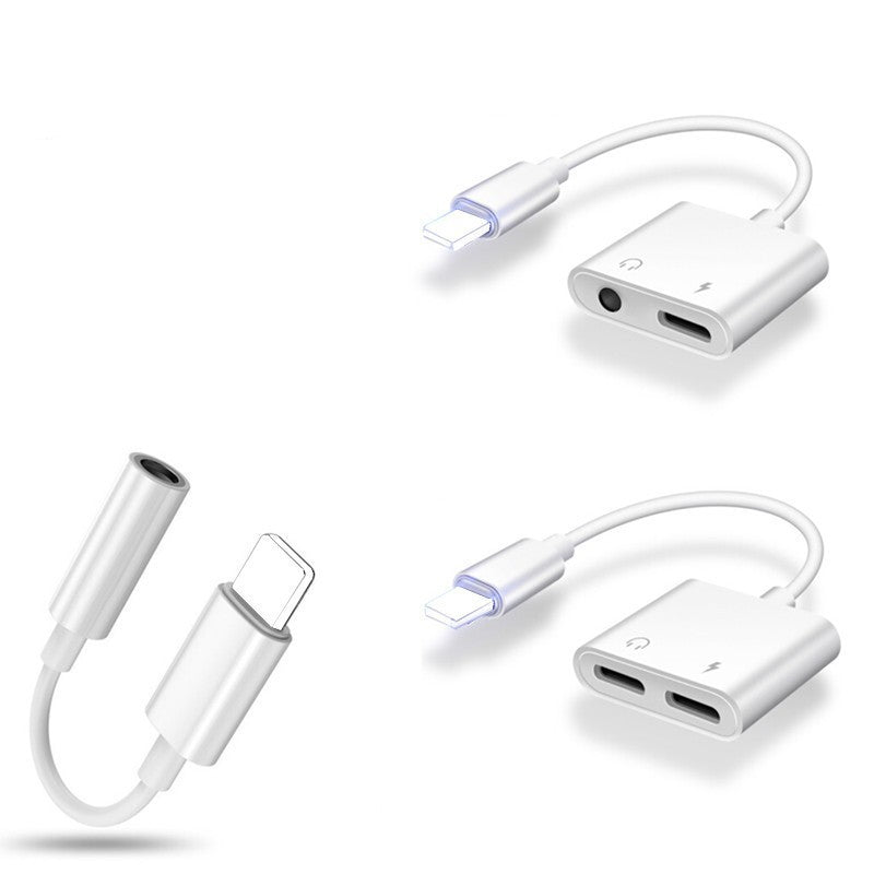 Earphone Adapter 2-in-1 3.5mm Sound Card Audio Converter