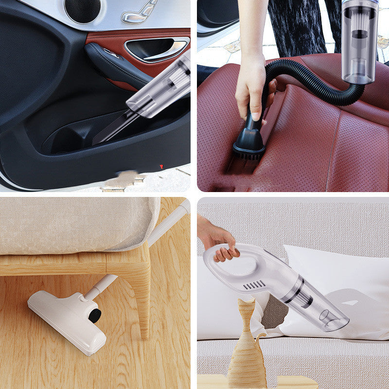 Portable Handheld Car Vacuum Cleaner Wet And Dry High-power Wireless