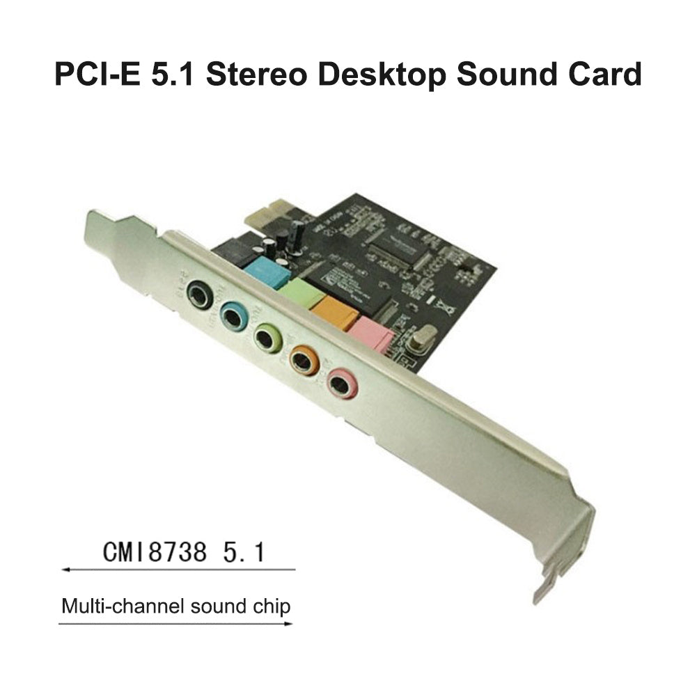 Desktop Built-in Sound Card Stereo With Reverb