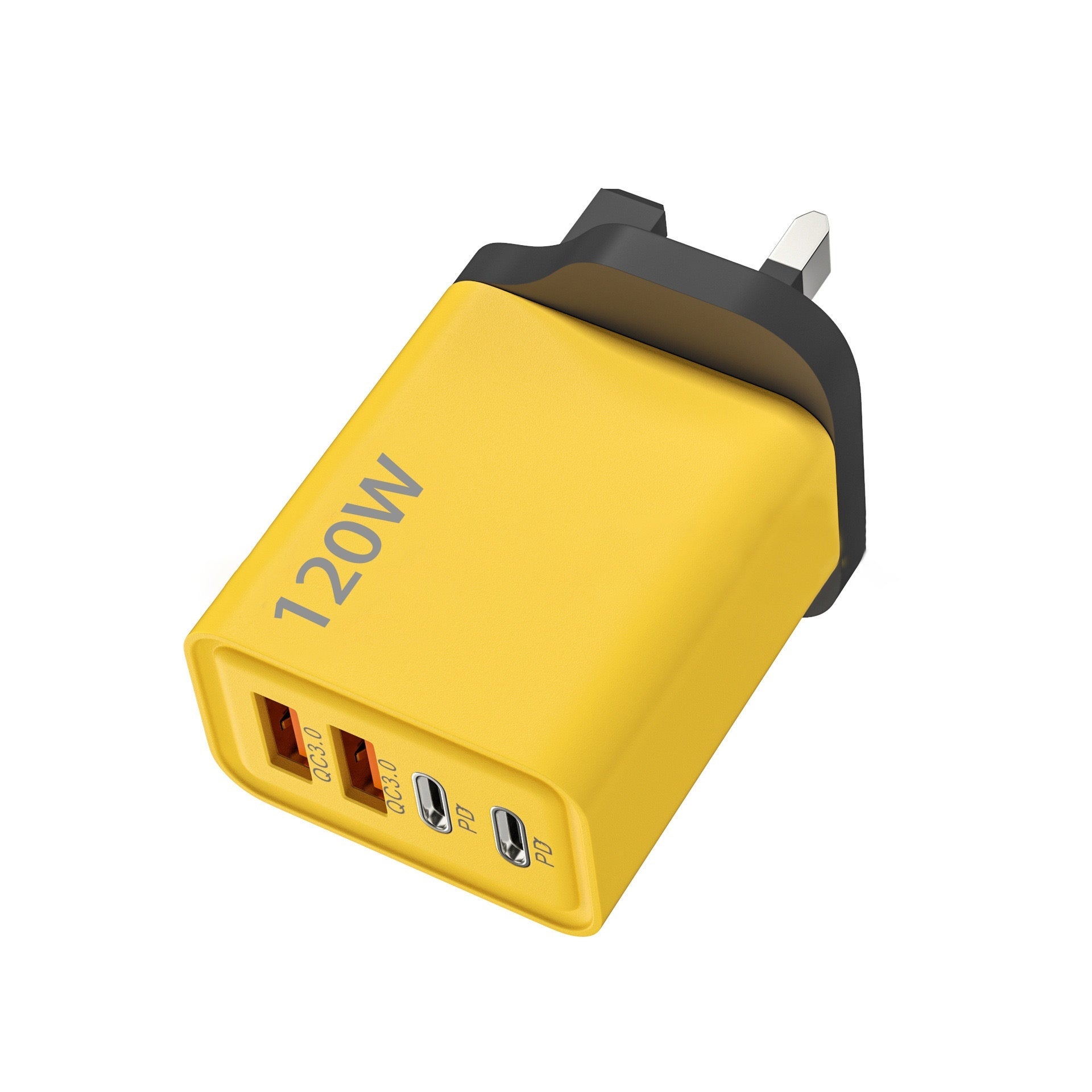 120W Smart Phone Fast Charge Charger Multi-port