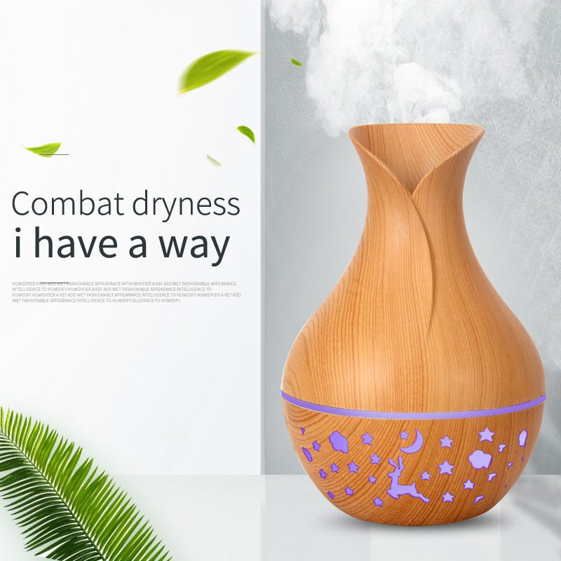 Starry Sky Crack Vase Humidifier