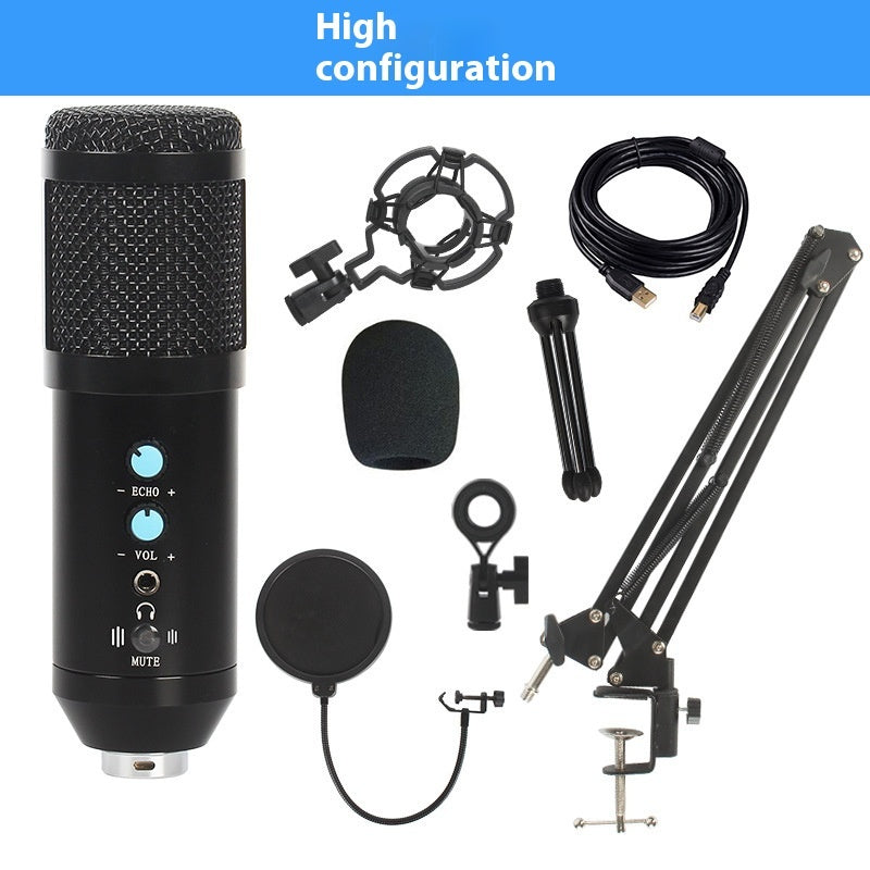 Capacitor Wired Microphone Live Recording Noise Reduction