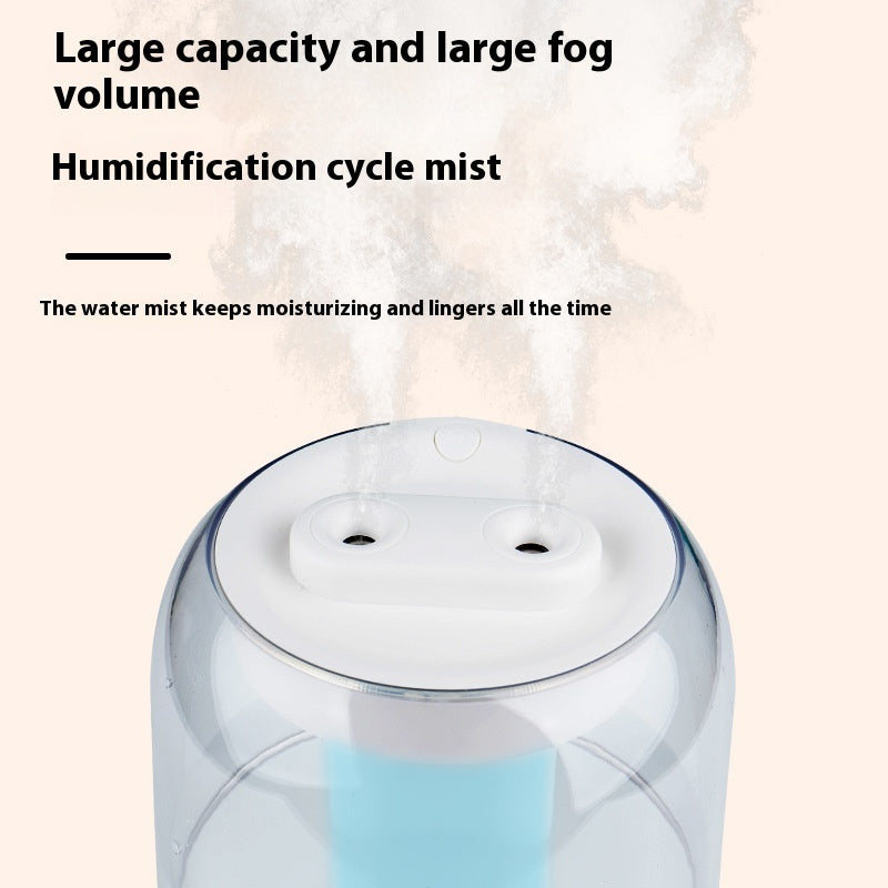 New USB Large Capacity Humidifier Double Spray Household