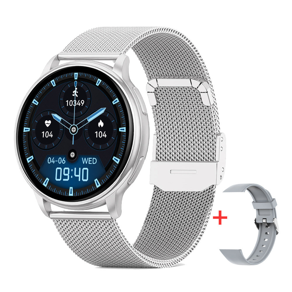 Bluetooth Smart Call Watch Heart Rate Blood Pressure Monitor
