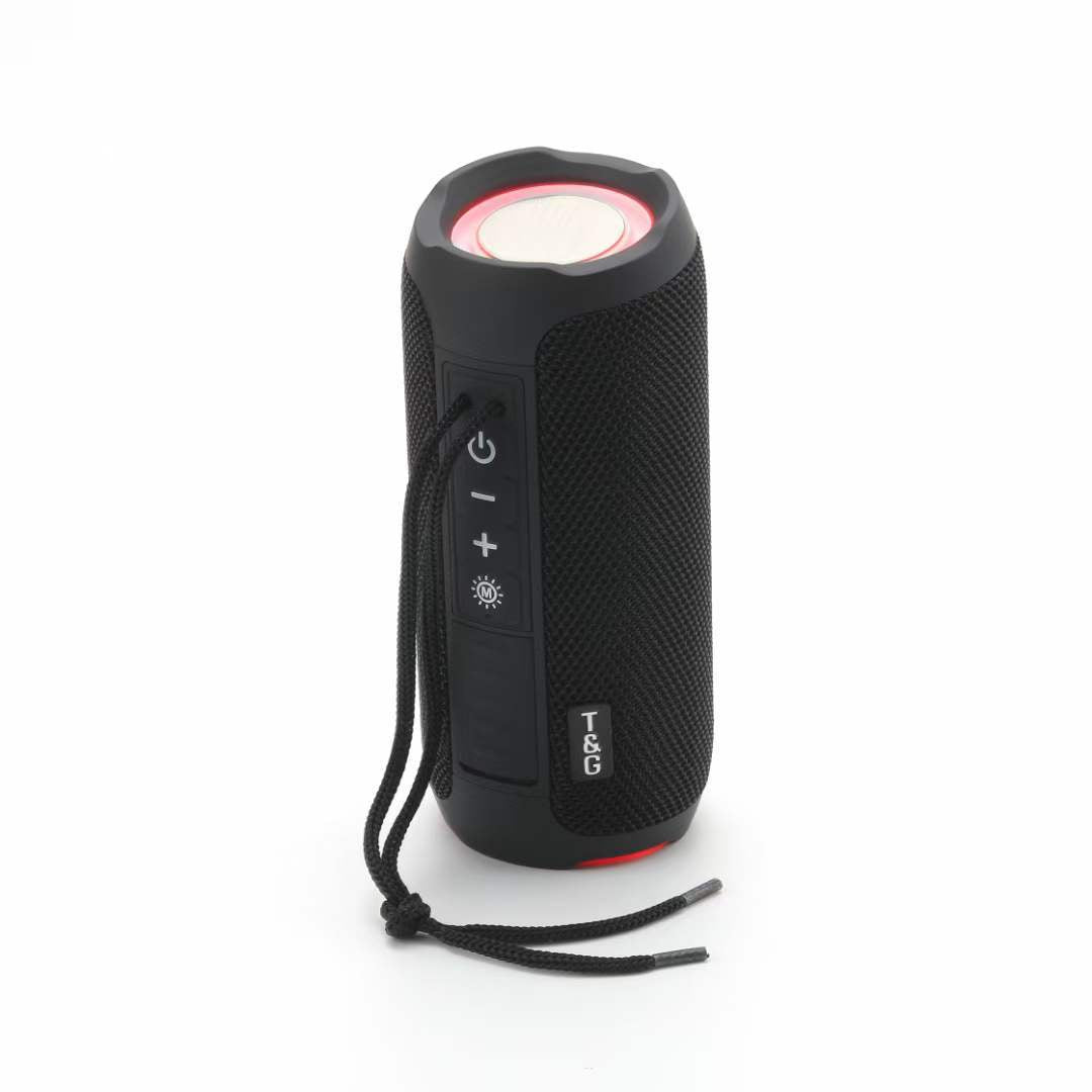 Portable Led Waterproof Bluetooth Speaker With Card