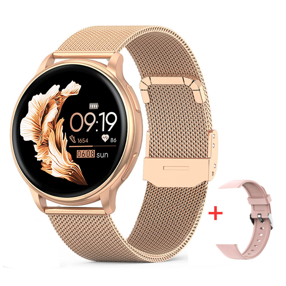 Bluetooth Smart Call Watch Heart Rate Blood Pressure Monitor