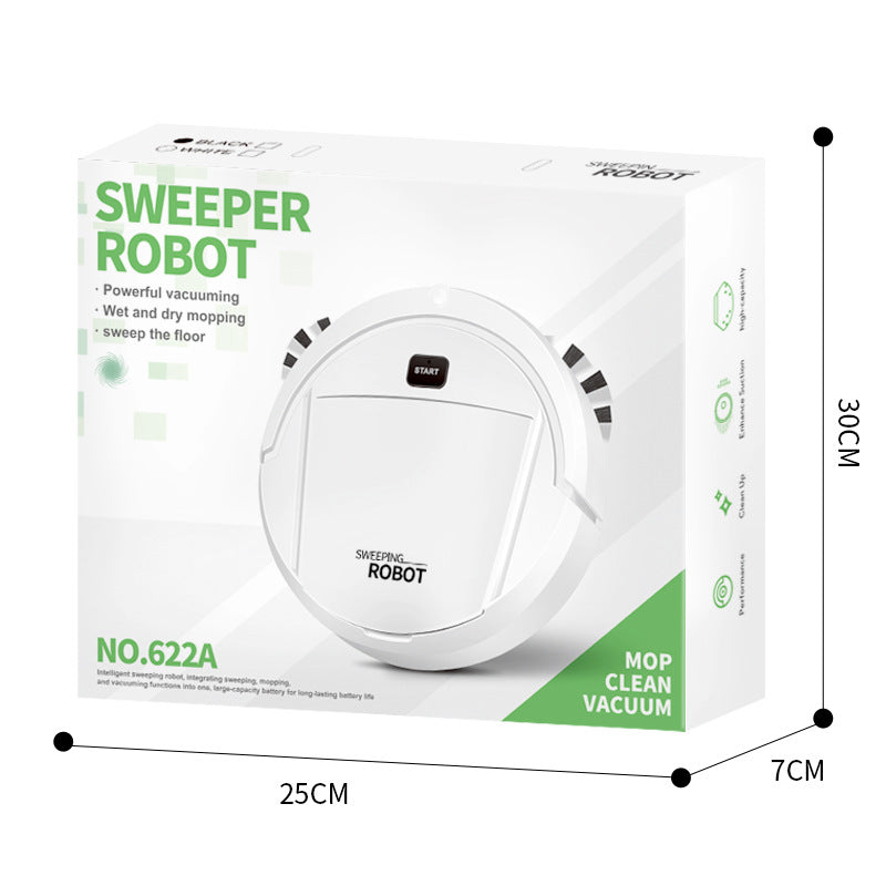 Intelligent Cleaning Robot Suction Sweeping Mopping Integrated USB Dust Collector