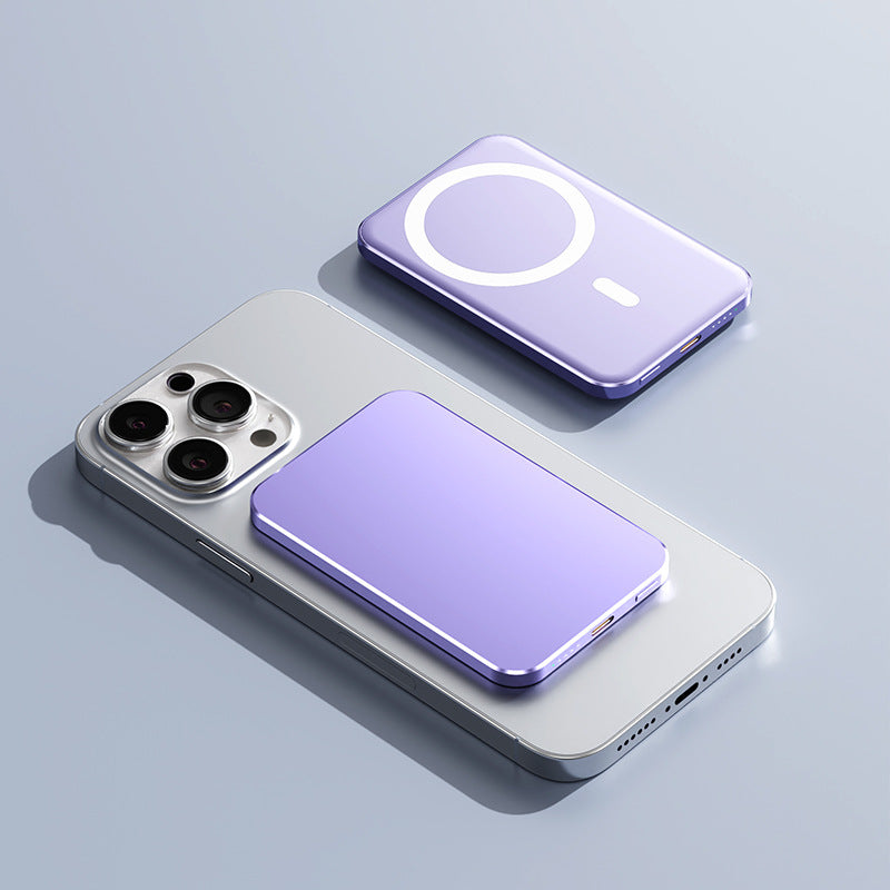 Magsafe Magnetic Wireless Fast Charging Mobile Power Supply