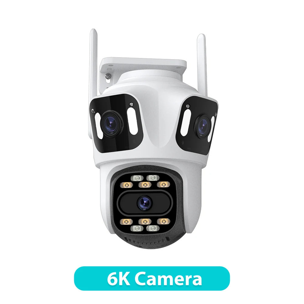 Three-screen 9MP Camera HD Night Vision