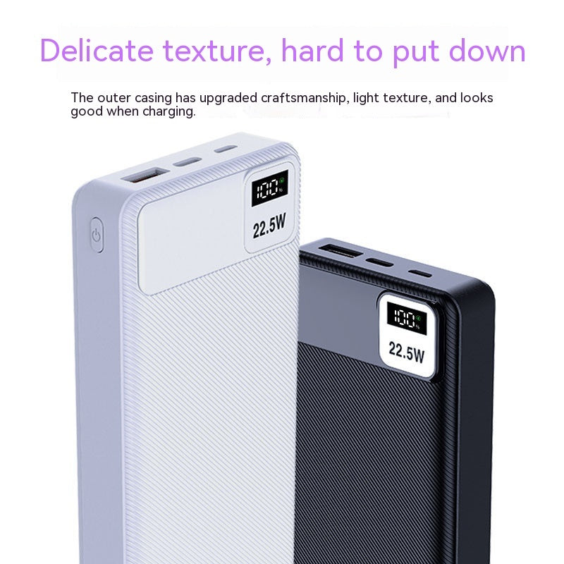 Home Fashion Simple Large Capacity Fast Charge Power Bank