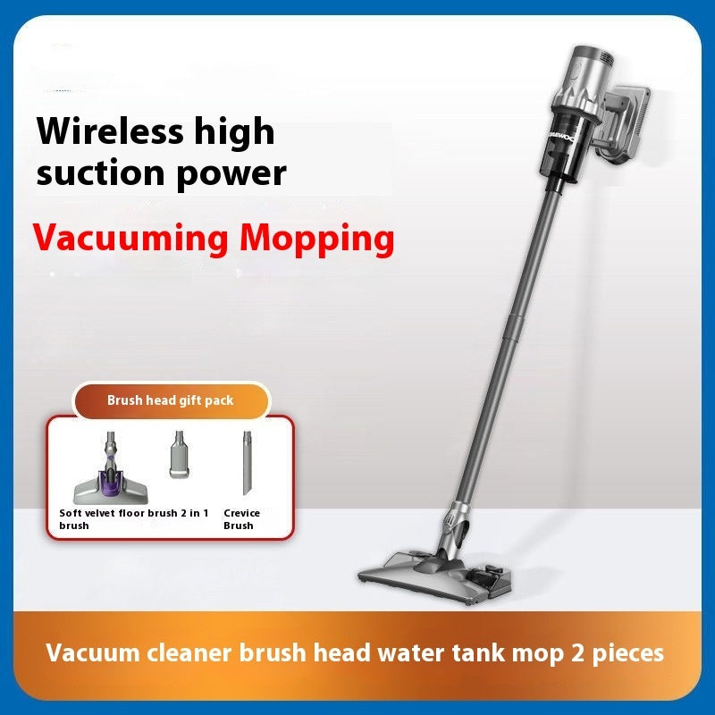 Large Suction Wireless Handheld Drag And Suction Integrated Household