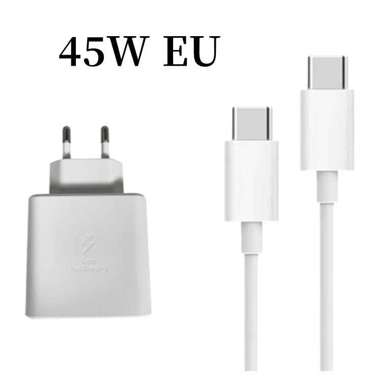 25W, 45W PD Fast Charge Charger With EU And US Regulations