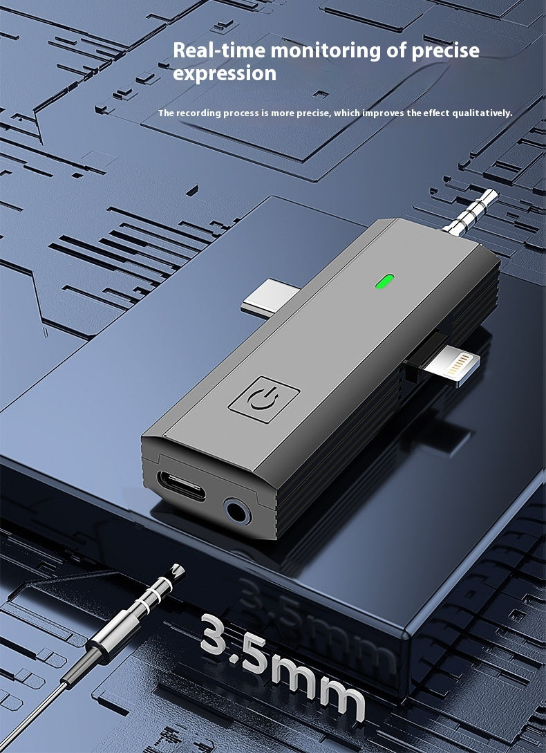 S17 Wireless Three-in-one Neckline Clip Microphone Receiver