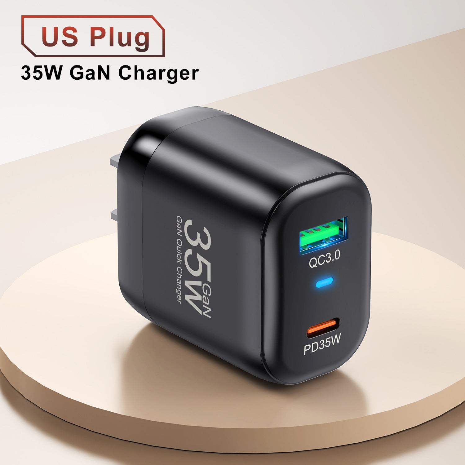 35W Gallium Nitride Charger Fast Charge