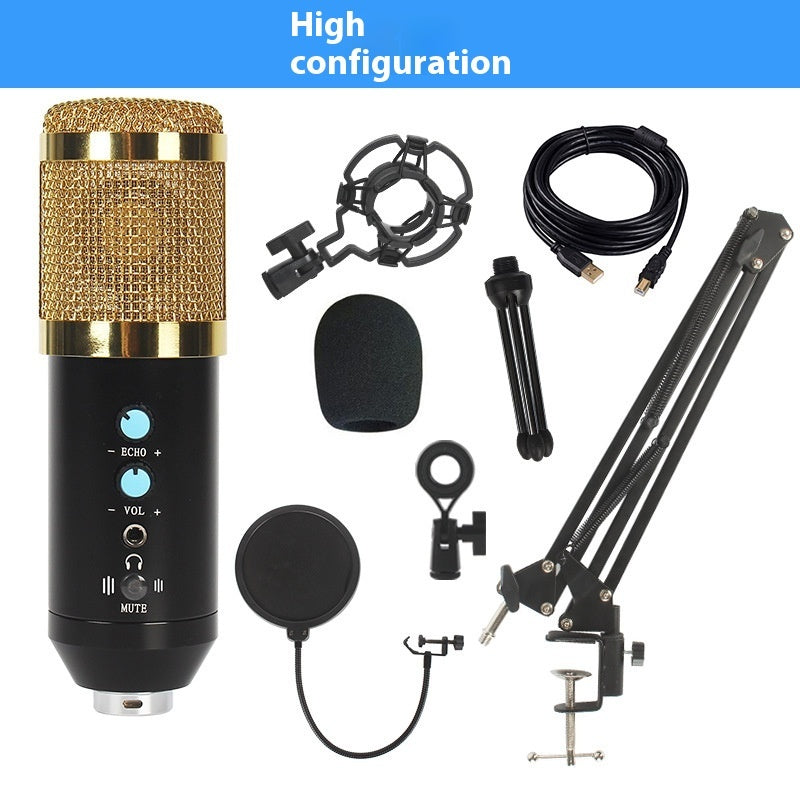 Capacitor Wired Microphone Live Recording Noise Reduction